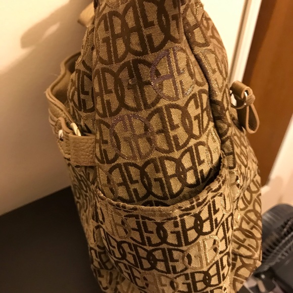 Giani Bernini Designer Shoulder Signature Handbag - Picture 4 of 8